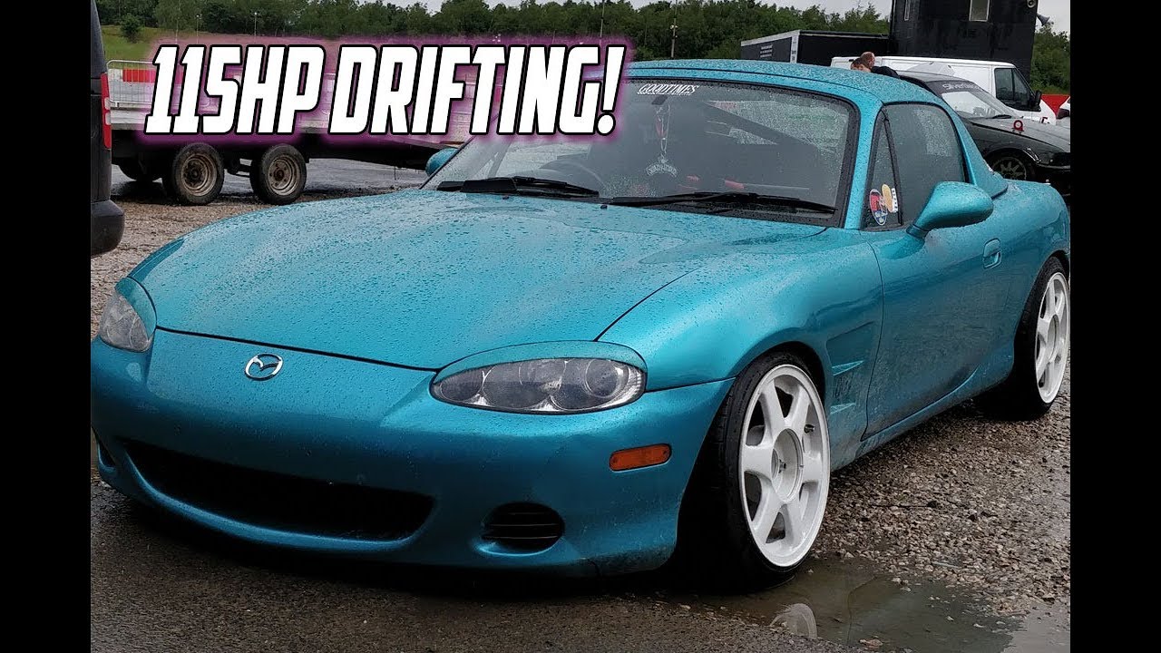 Stock 1.6 Power MX5 Drifting - Three Sisters 30th June 19