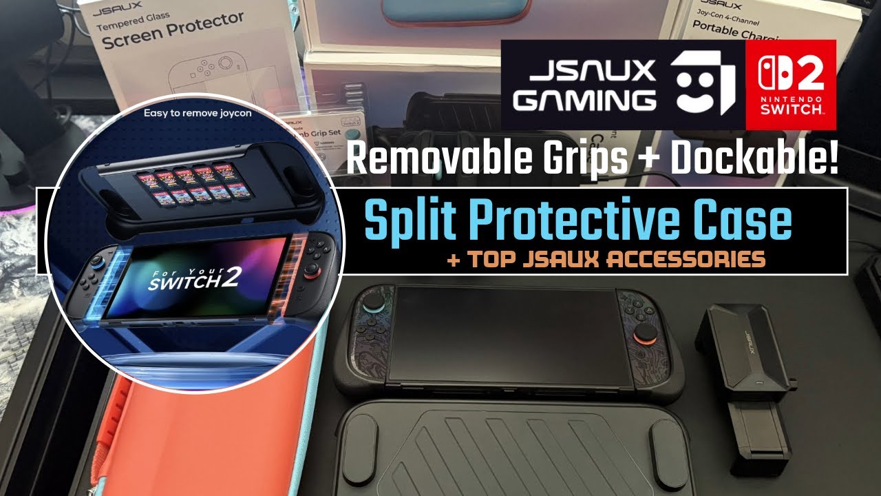 JSAUX Split Case Review + Top Switch 2 JSAUX Add-ons!