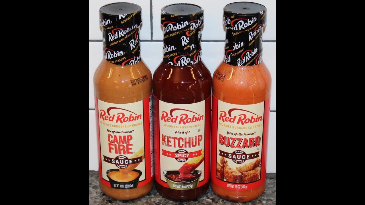 Red Robin: Camp Fire Sauce, Ketchup Spicy & Buzzard Sauce Review