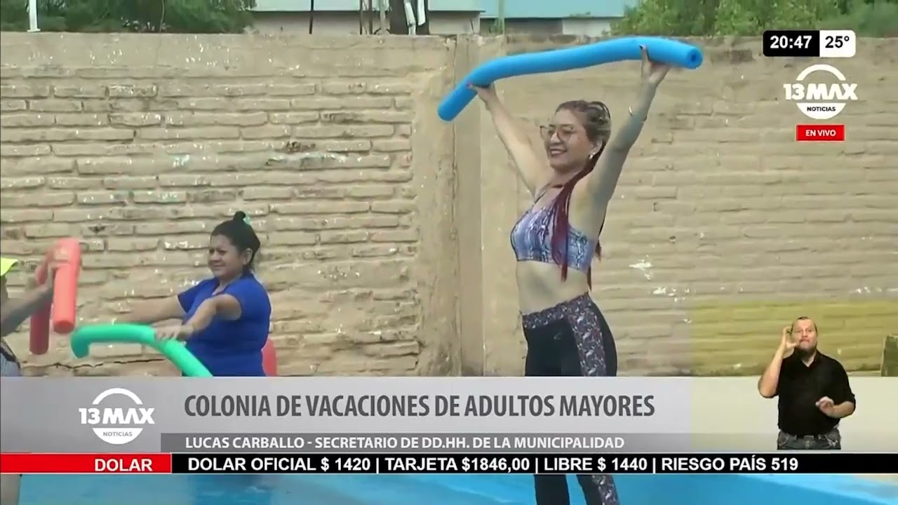 Colonia de Vacaciones de adultos mayores