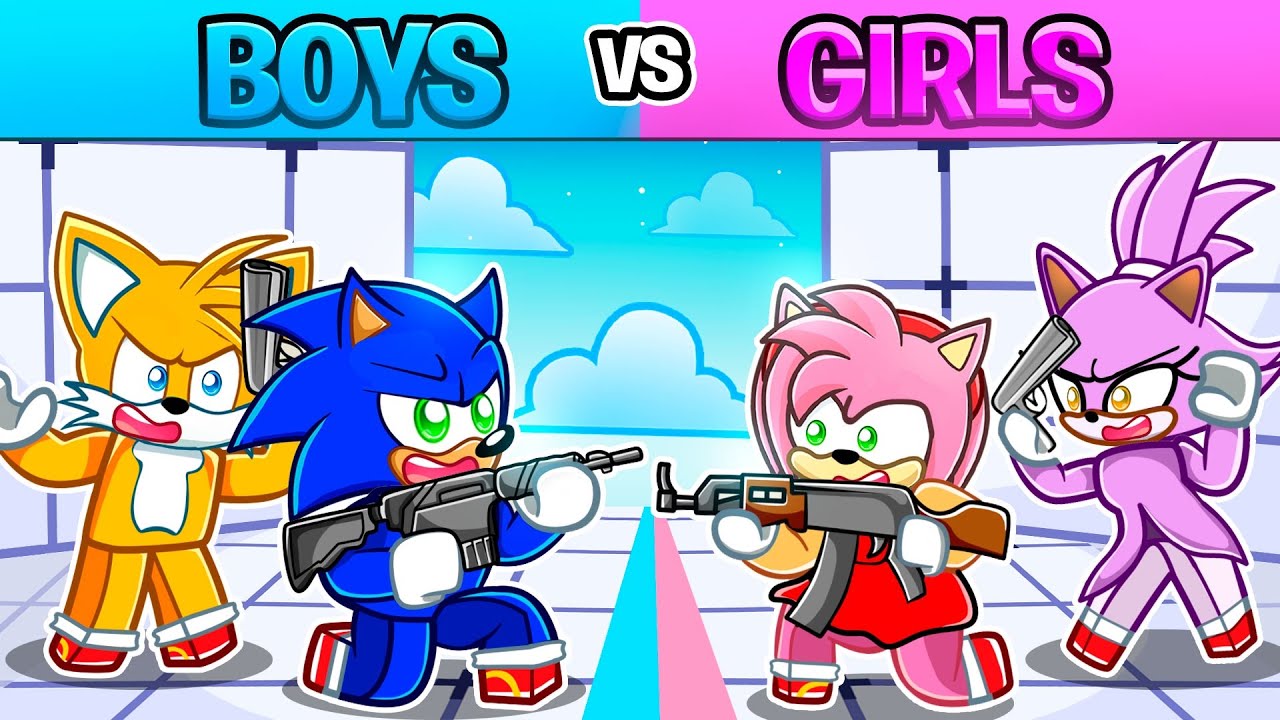 BOYS vs GIRLS in Roblox Rivals!
