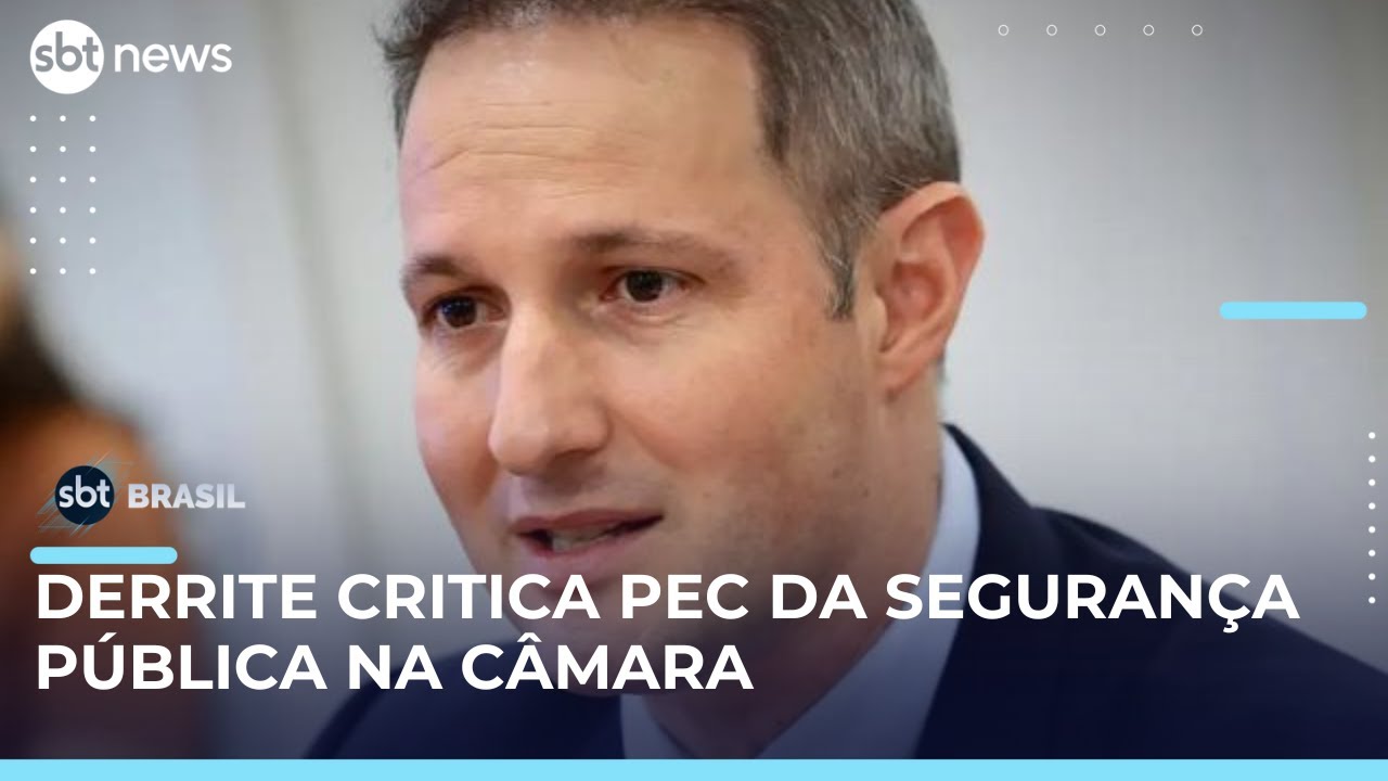 Secret&aacute;rio de SP critica PEC da Seguran&ccedil;a P&uacute;blica e alertar para perda de autonomia | #SBTBrasil