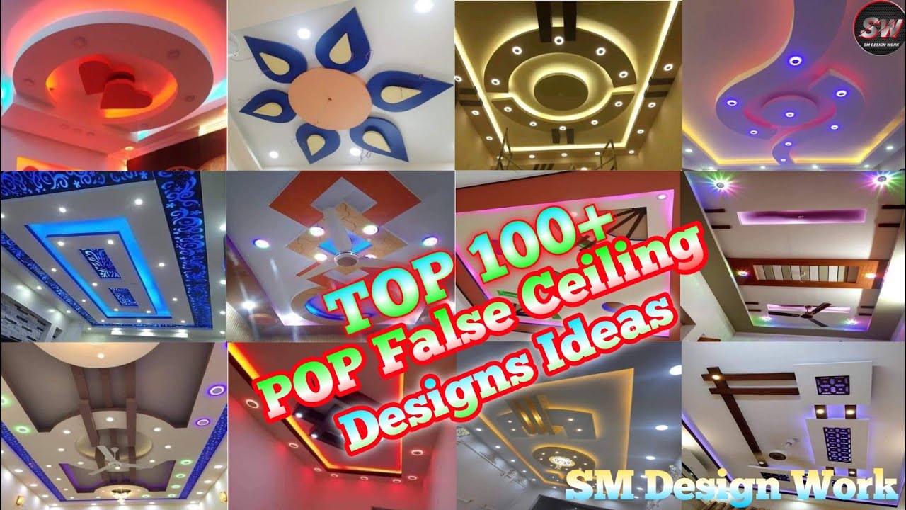 Top 100 POP false ceiling design catalogue 2023 | Latest False Ceiling Design