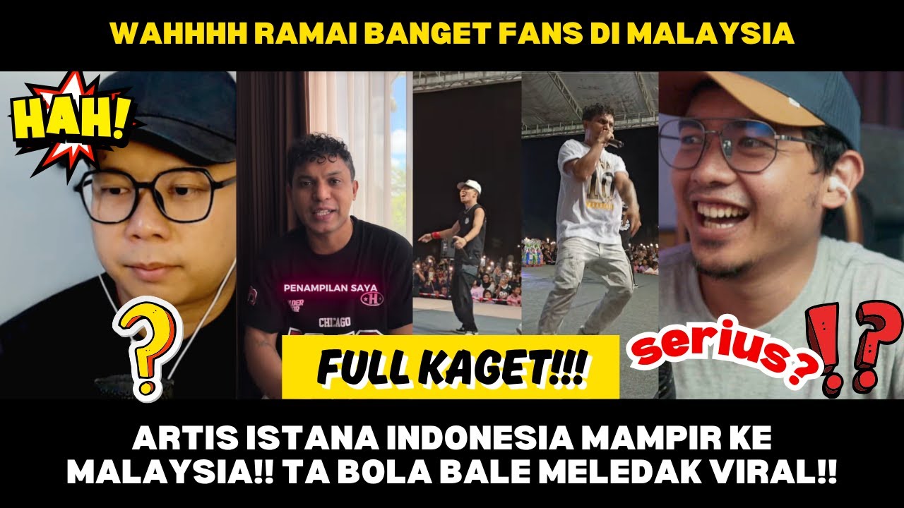 ARTIS ISTANA INDONESIA MAMPIR KE MALAYSIA!! TA BOLA BALE MELEDAK VIRAL!!