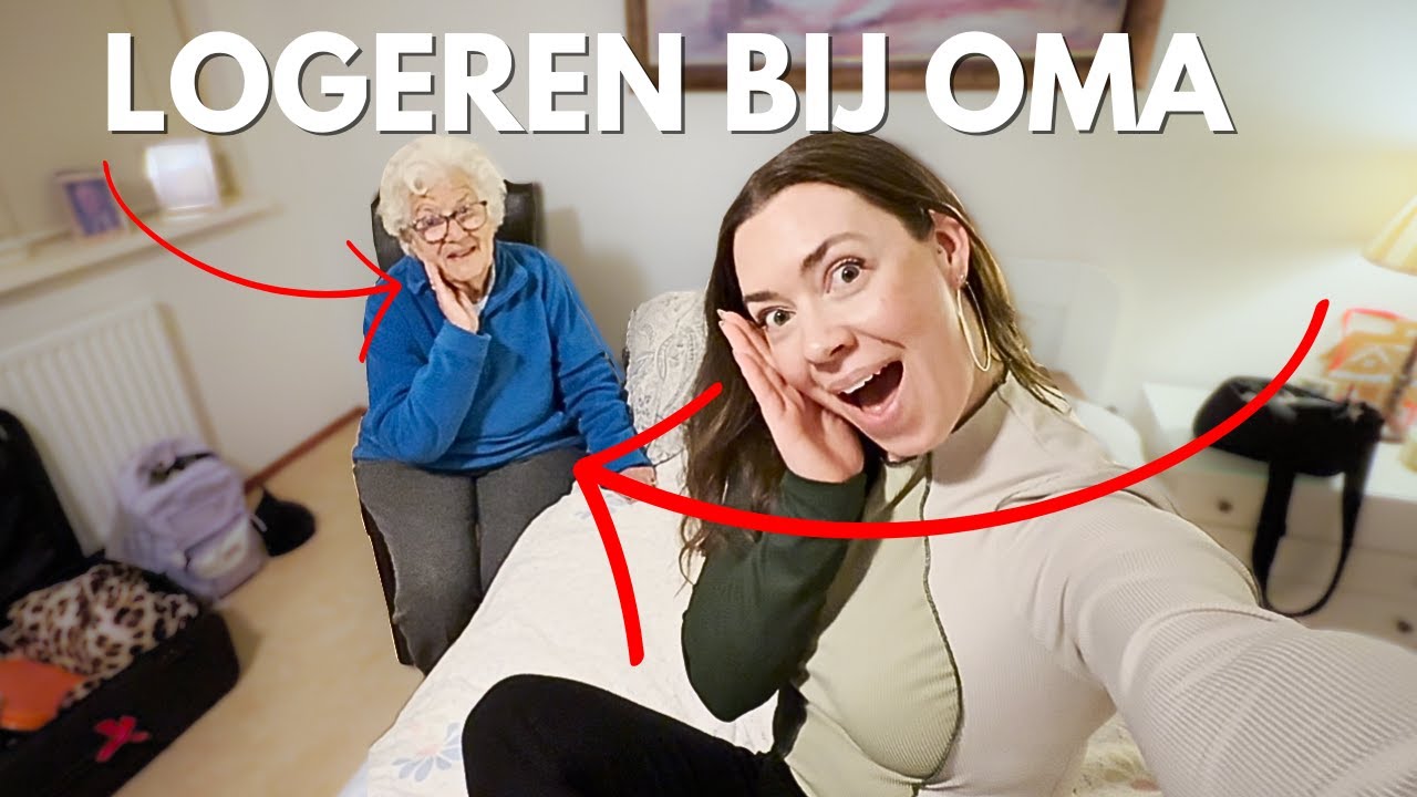 TWEE weken LOGEREN bij OMA MIEP (90) 🥰 | &hearts; iamtheknees