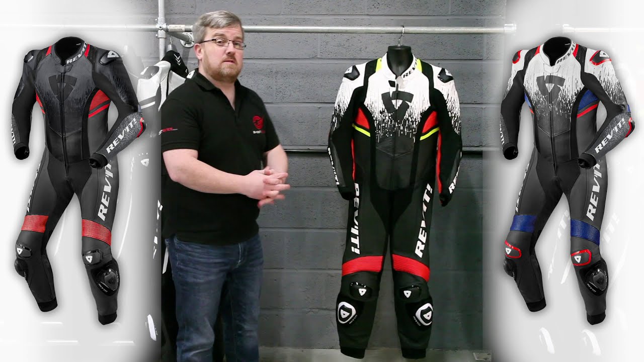Rev It Quantum 2 One Piece Leather Motorcycle Suit - GhostBikes