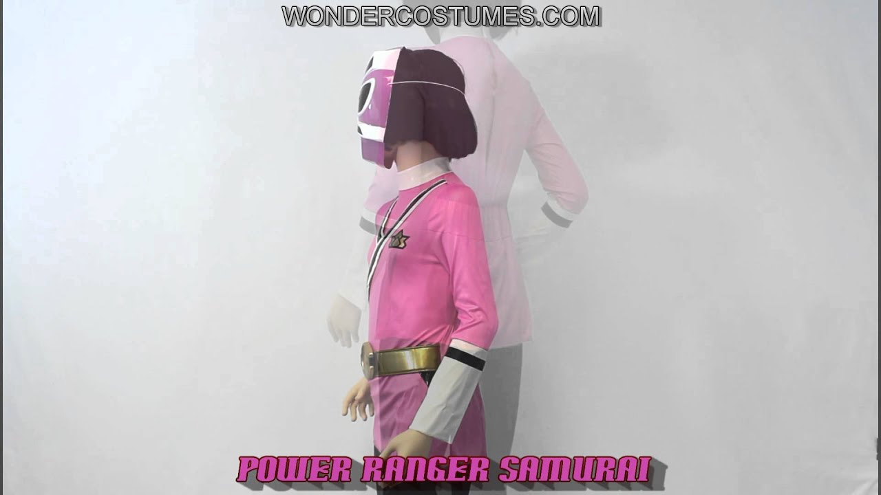 Pink Power Ranger Samurai Costume