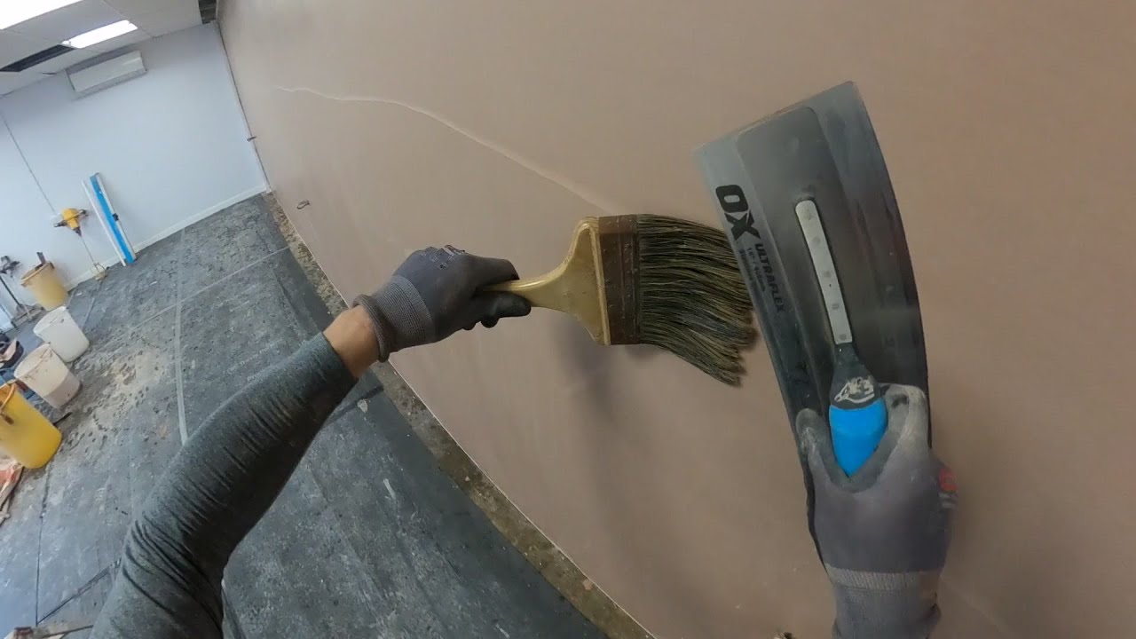Plastering a wall ( Full process)