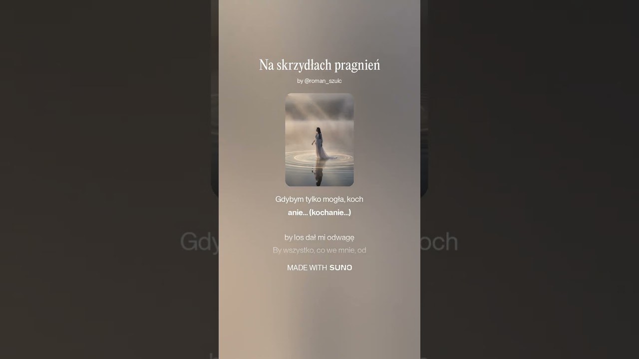 Na skrzydłach pragnień  Eteryczna Ballada (Styl Enigma)