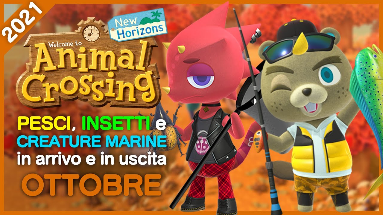 GUIDA AGLI ANIMALI *OTTOBRE 2021* | Animal Crossing New Horizons ITA