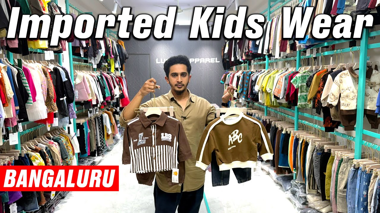 Imported Kids Wear Wholesale / Korean kids Dress / Lucky Apprells 