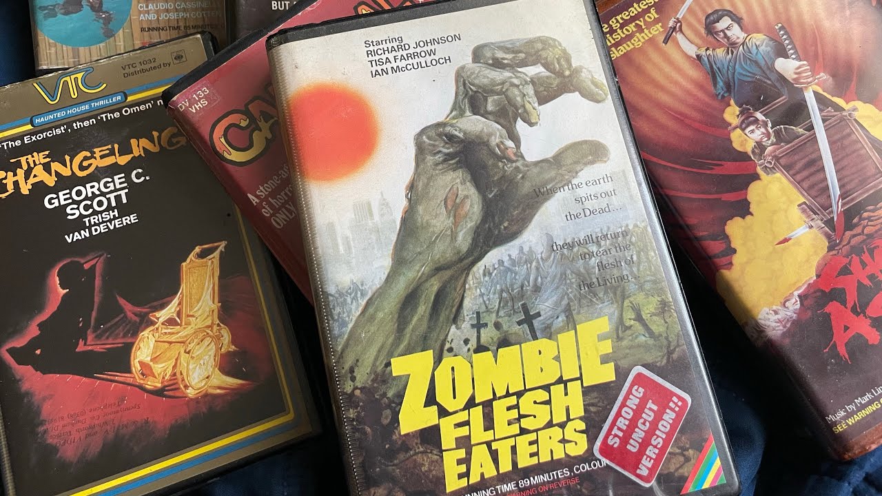 Pre Cert and Ex-Rental VHS Unboxing Pure 1980s Video Nostalgia