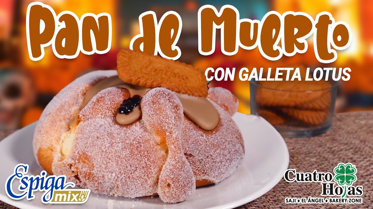 Pan de Muerto edición especial con Espiga Mix y Lotus | Suave, esponjoso y único