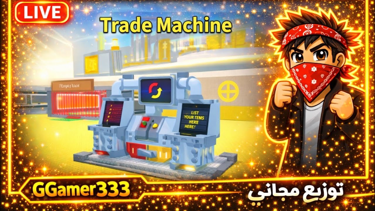 🎮🌙 Roblox ألعاب عشوائية + تريدات