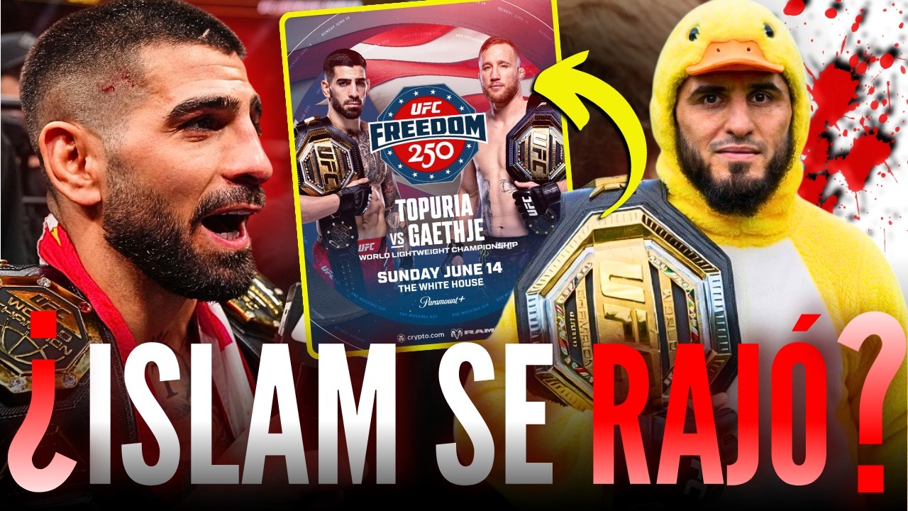 Islam Makhachev SE RAJÓ contra ILIA TOPURIA