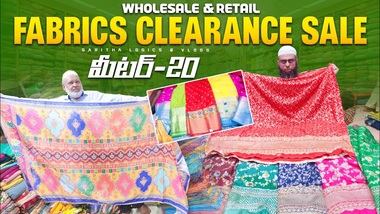 Designer Fabrics @ 20🎉 Boutique style fabrics At Madina 🎁MI Fabrics