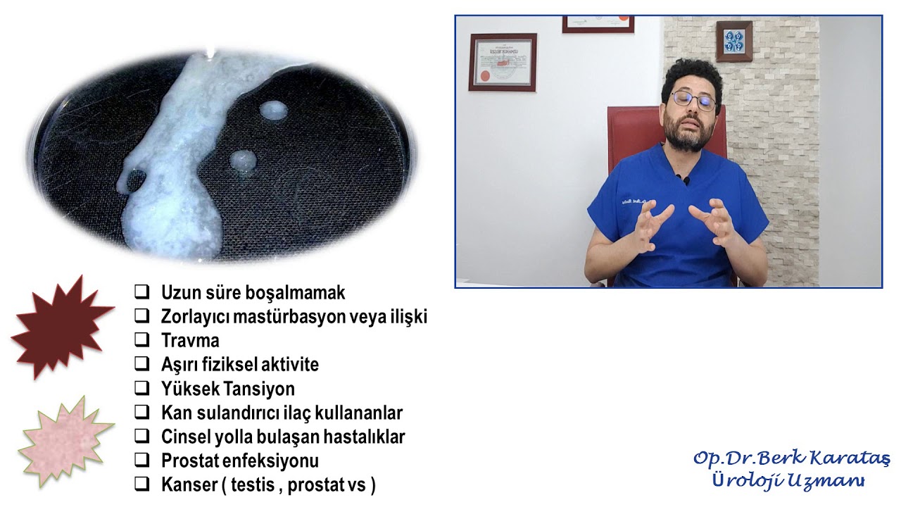 Sperm Rengi Hangi Hastalıkları Gösterebilir ?