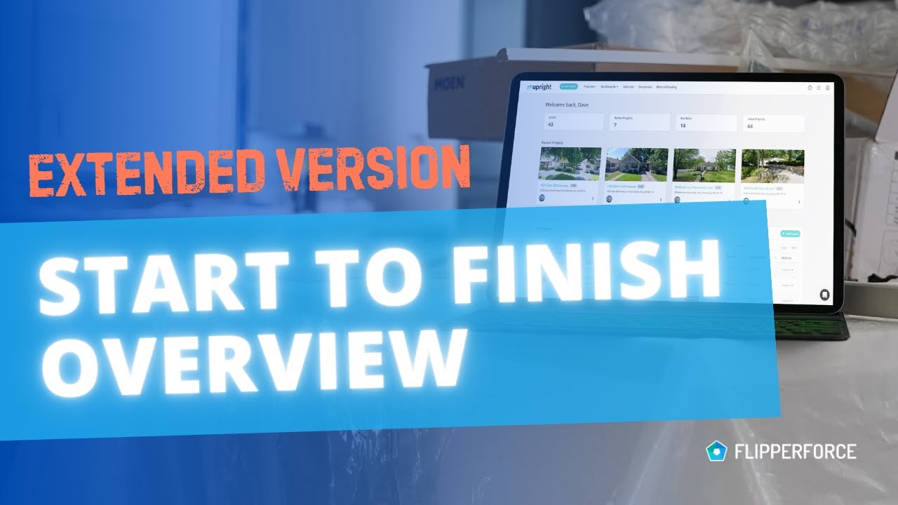 Flipper Force House Flipping Software Start to Finish Overview