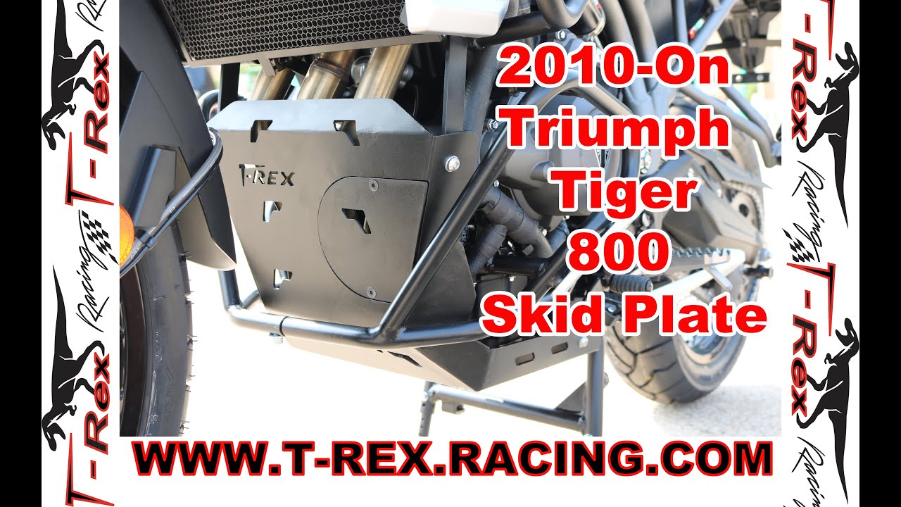 T-Rex Racing 2010-On Triumph Tiger 800/ XC /XRX Heavy Duty Skid Plate