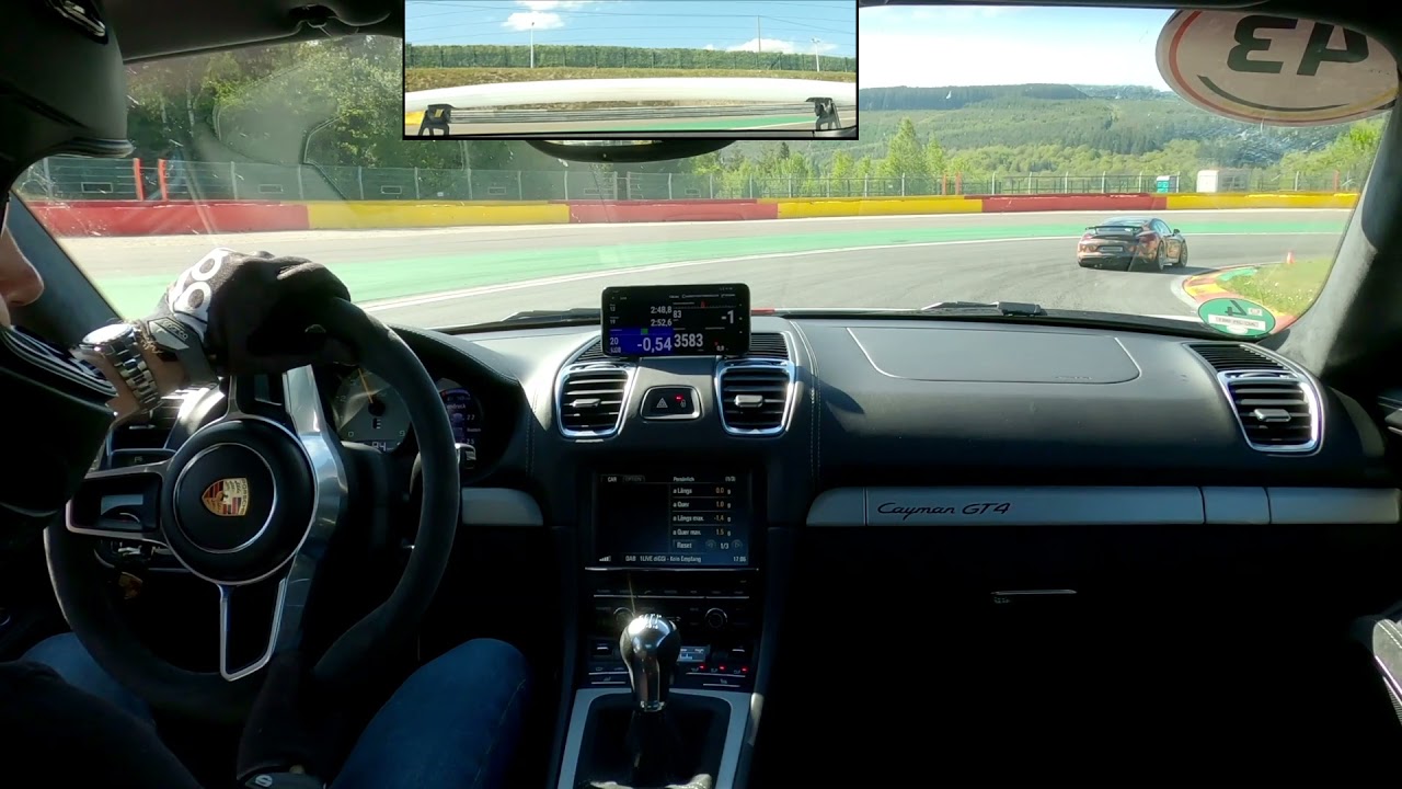 Porsche 981 GT4 Spa Francorchamps MD Trackday