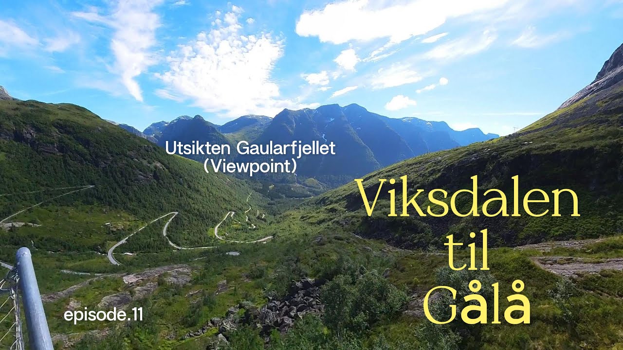 E 11 Del 1. 🇳🇴 Gaularfjellet & Harast&oslash;len &ndash; En episk reise! 🇬🇧 Mountains, Mystery & Motorbikes!