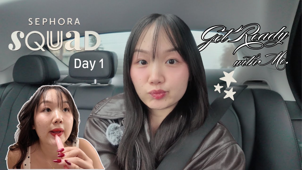 GRWM (собираемся вместе) для моего первого мероприятия Sephora Squad