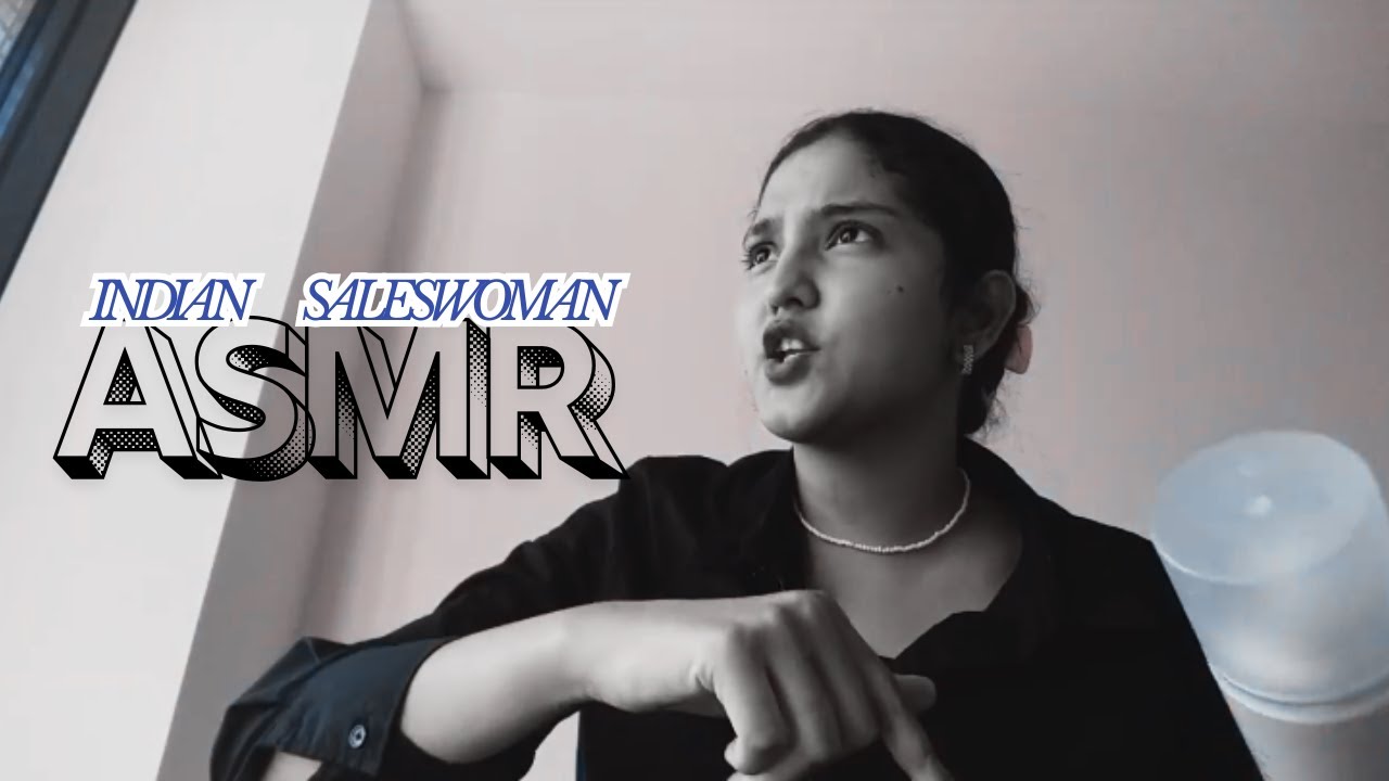 Indian saleswoman asmr ~ HINDI ASMR