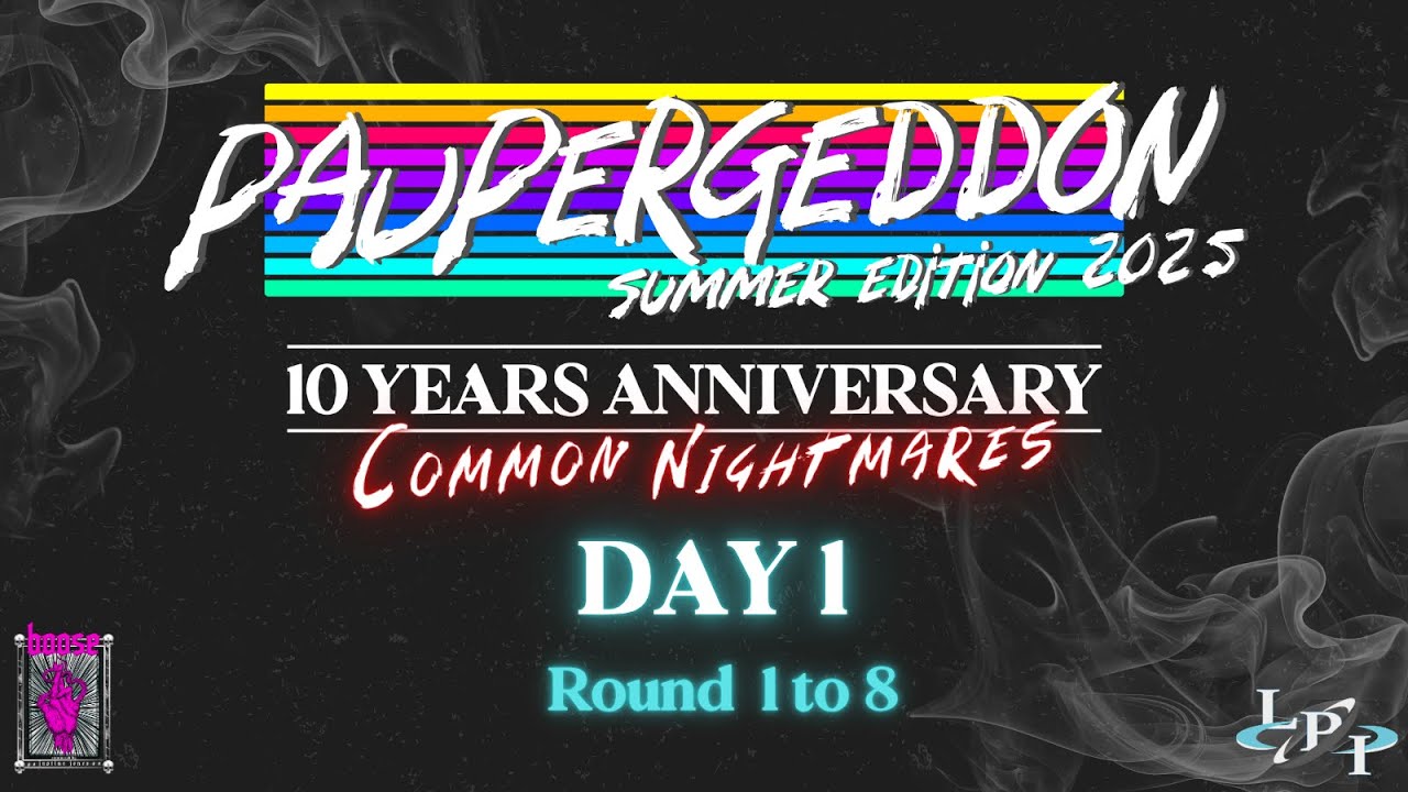 Paupergeddon Summer 2025 Day 1 - Round 1 to 8