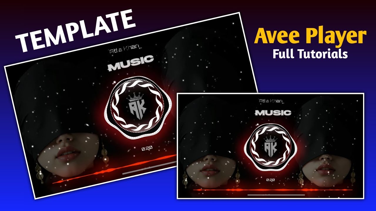 2025 NEW AVEE PLAYER TEMPLATE, TEMPLATE FULL TUTORIALS 2025, BY TECHNICAL PASHTOON, 