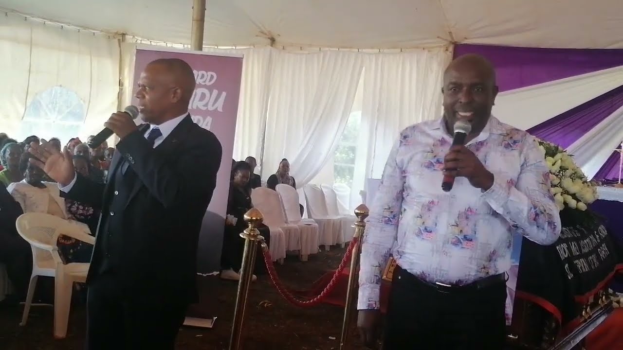 ATANGATHI OTHE A RADIO NA TV KUGEITHANIA AT MAN SAIMO'S DAD FUNERAL