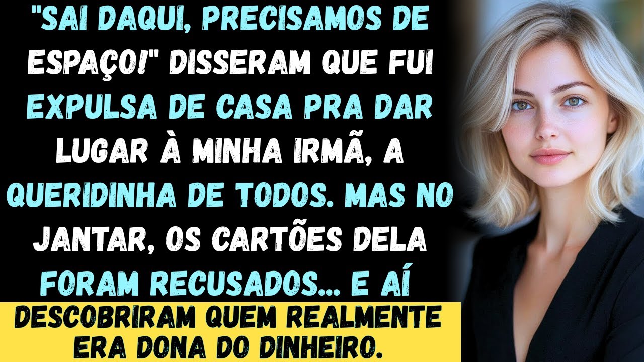 Minha família me expulsou de casa pra dar lugar ao 