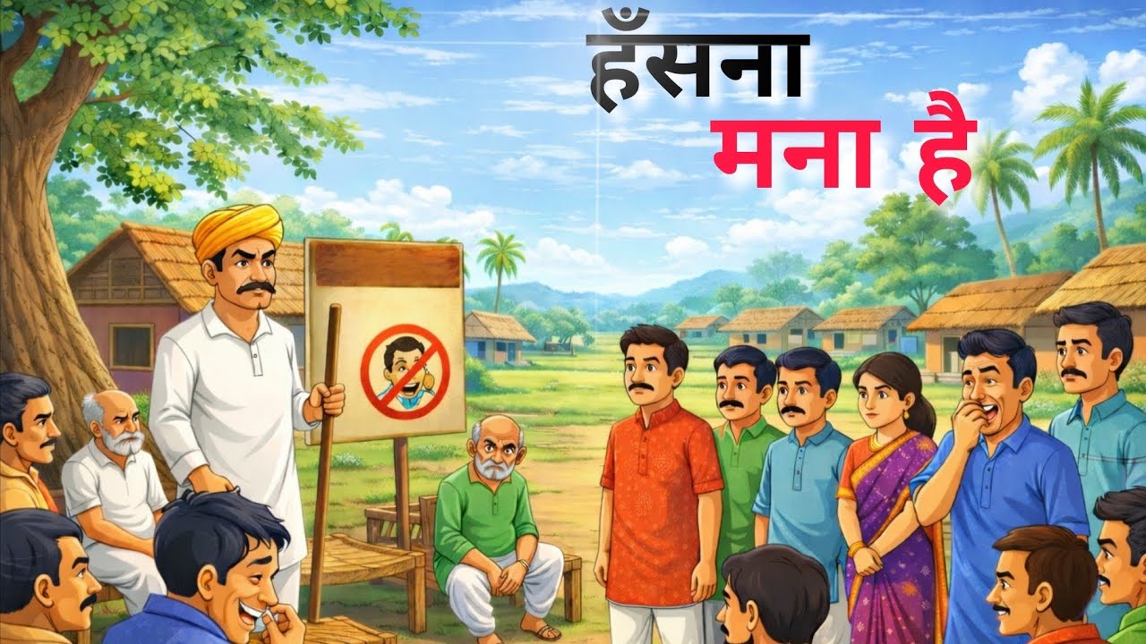हँसना मना हैं | Hasna Mana Hain |जब गाँव में हँसना भी जुर्म बन गया | Hindi Kahaniya 