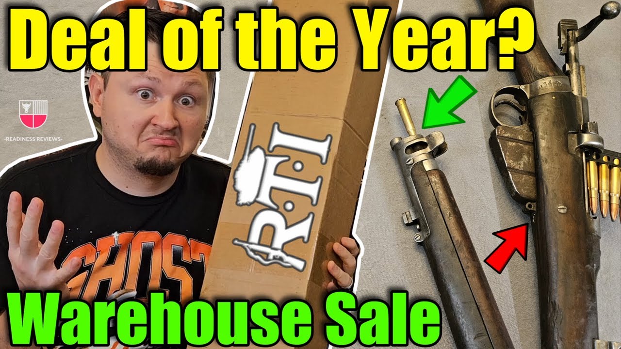 $150 Lee-Enfield Rifle! (Royal Tiger Clearance Sale) 📦 Unboxing RTI Milsurp Warehouse Blowout No.1
