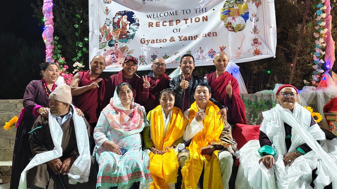 LADAKH MARRIAGE ##PARTY##GRAND RECEPTION @HOKO RESTAURANT (LADAKH HEART FOUNDATION @AGLING..