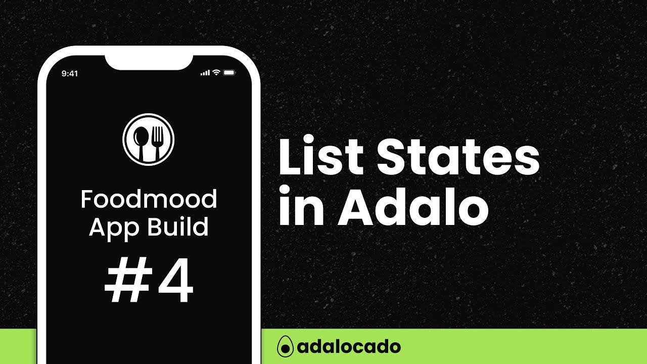 List States in Adalo (foodmood app build #4)
