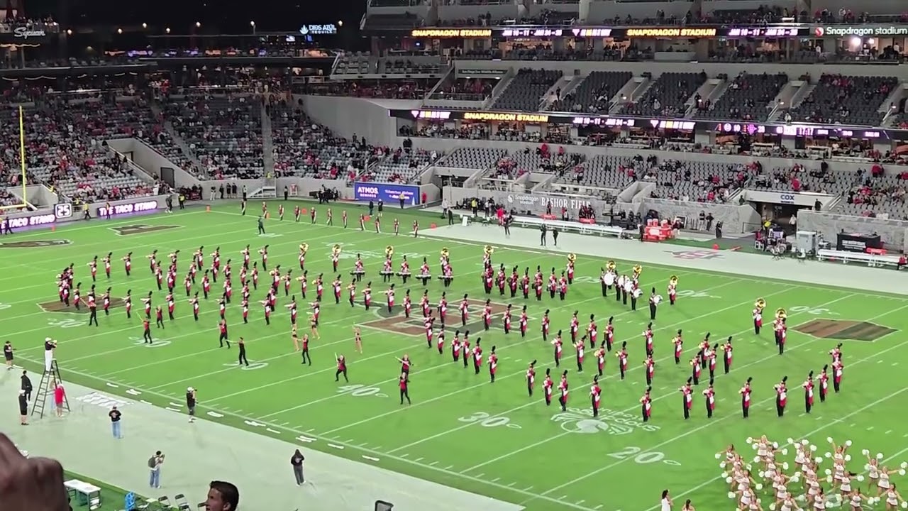 SDSU Marching Aztecs | Football Game (10/3/2025)