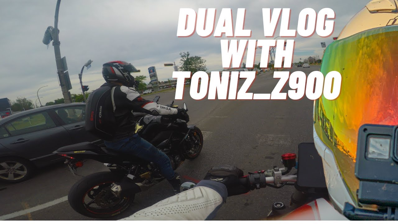 MOTOVLOG #11 Dual Vlog with Toniz_Z900