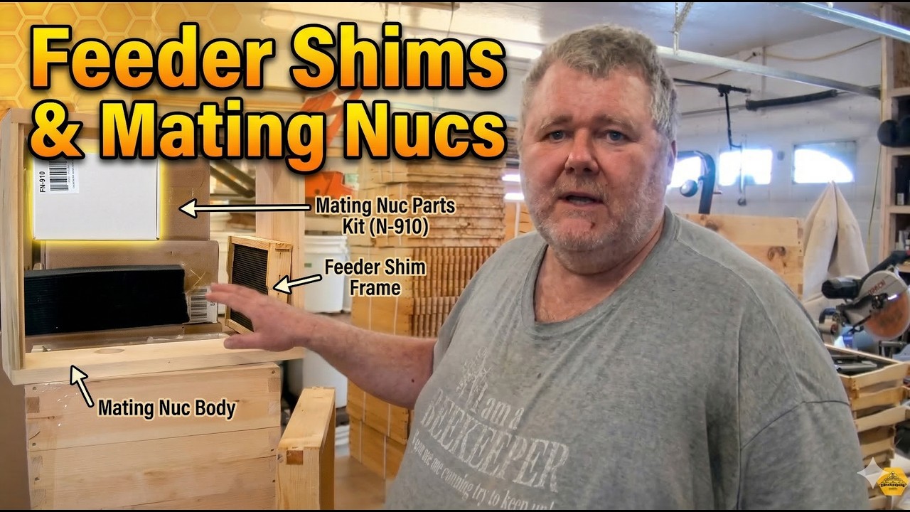 🔨Feeder Shims & Mating Nucs - That Bee Man