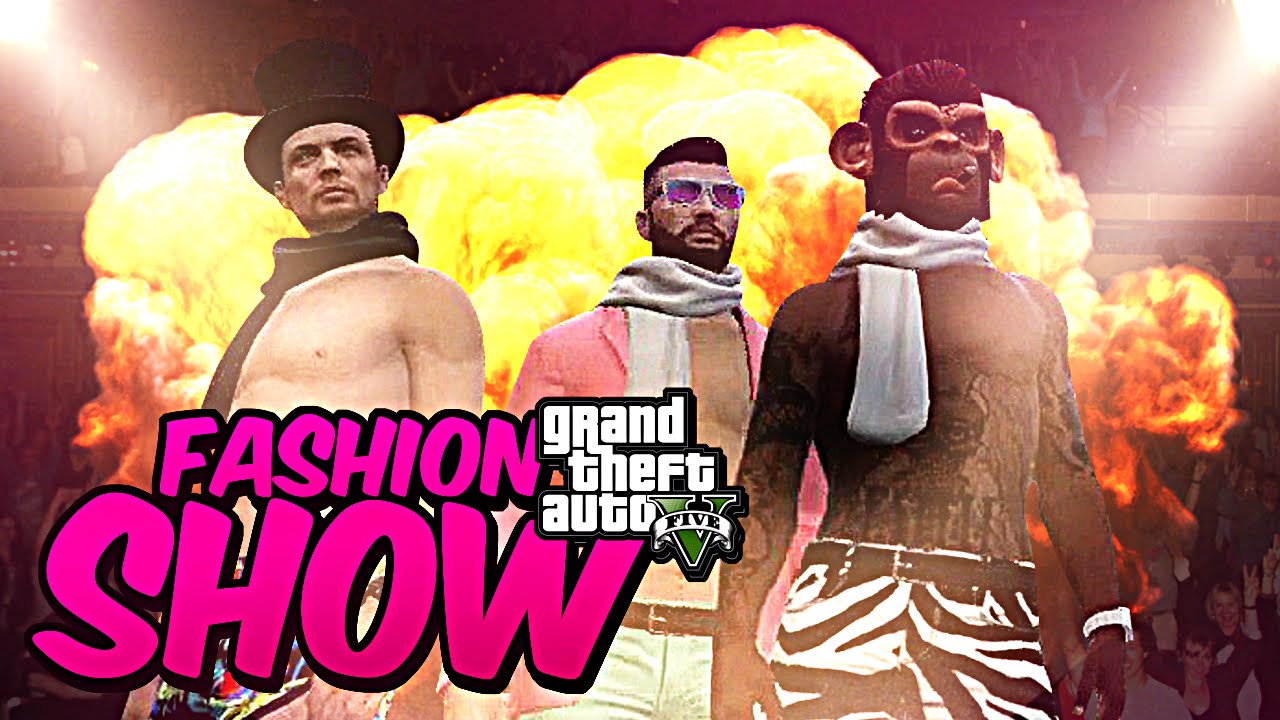 FASHION CATWALK BONANZA?! (GTA 5 Free Roam Funny Moments) - Next Gen GTA 5 Gameplay