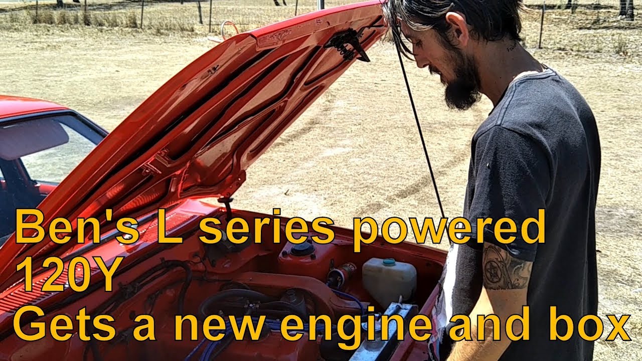 Benjamin's L series powered Datsun 120y ( B210 Sunny) engine and gearbox issues.