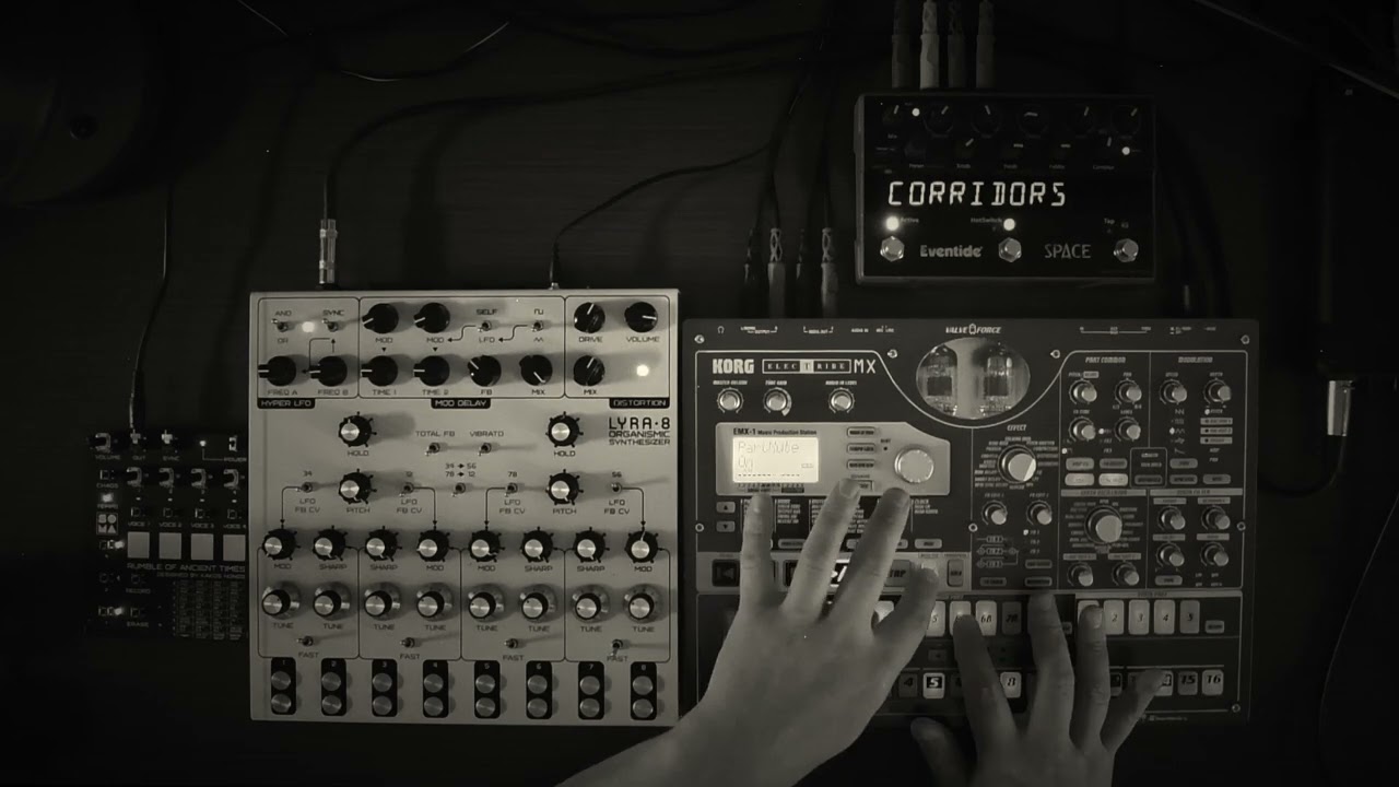 Soma Laboratory Lyra-8 & ROAT with Korg EMX-1