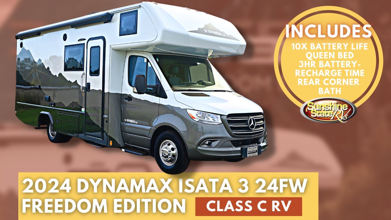 2024 Dynamax ISATA 3 24FW, автодом класса C! 1-я версия Freedom Edition Isata 3 | ПОЛНОЕ РУКОВОДСТВО