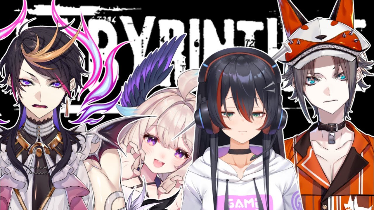 【LABYRINTHINE】w/ Mika, Mysta & Yamino Shu【NIJISANJI EN | Enna Alouette】