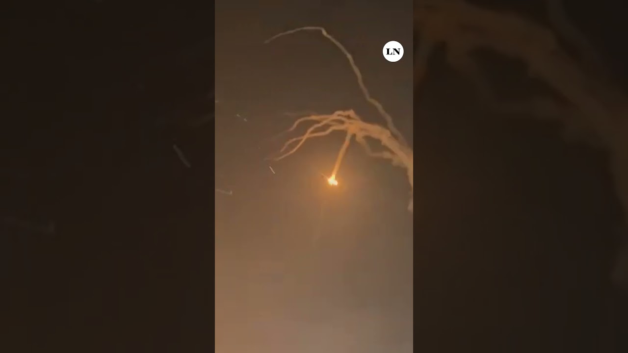 Las impactantes imágenes del ataque aéreo de Irán a Israel
