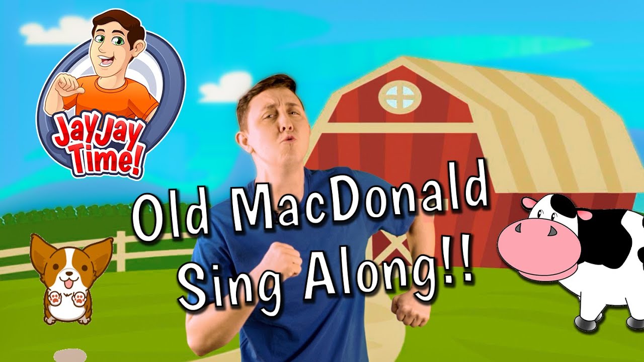 Old MacDonald Toddler Sing Along - Jay Jay Time!