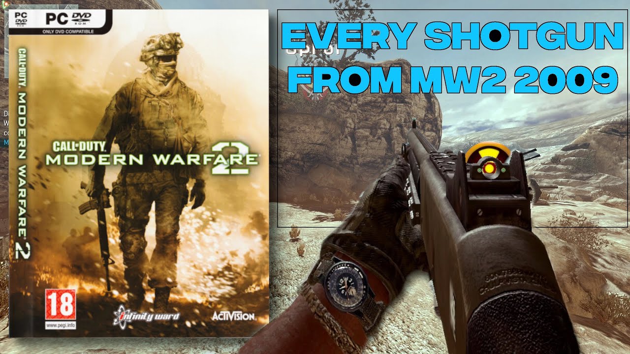 All 7 Shotguns Nuked from Modern Warfare 2 in one video