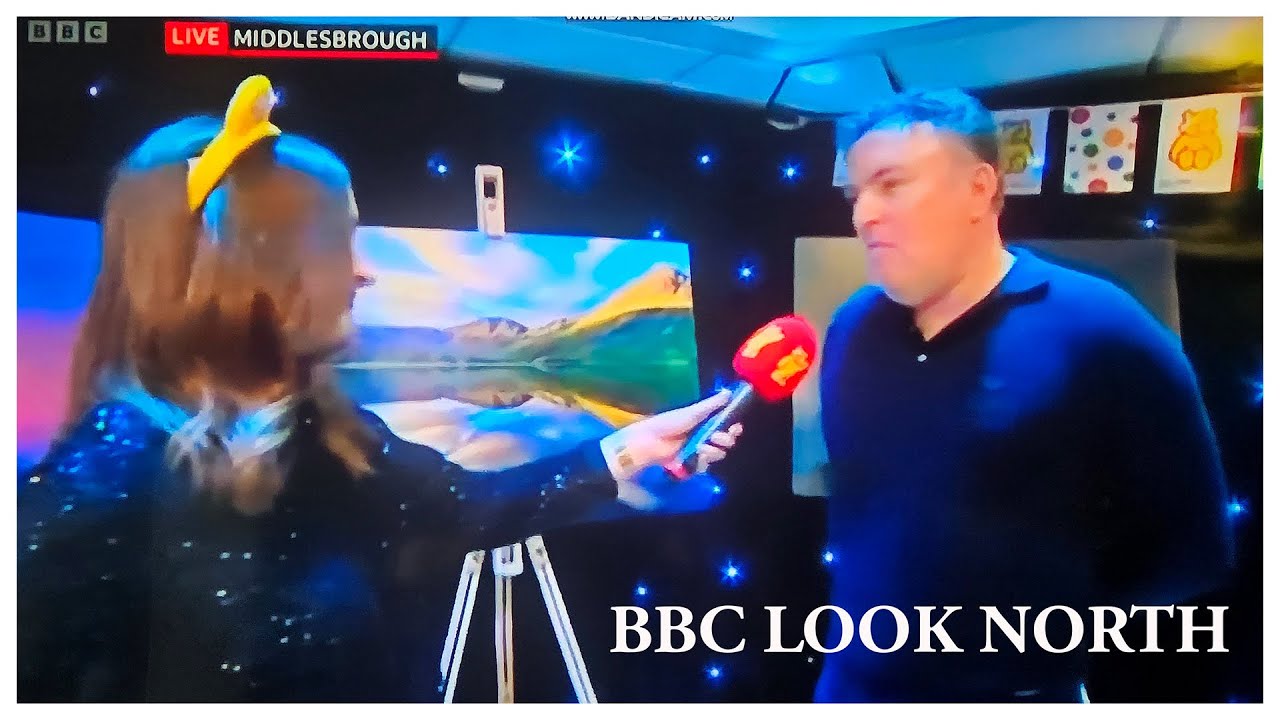 BBC Look North ~ Ashley Corr Live TV Interview (2022) #bbcnews