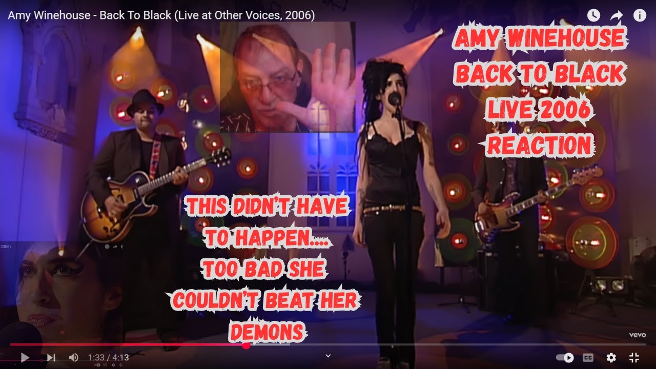 Amy Winehouse Back to Black Live Reaction