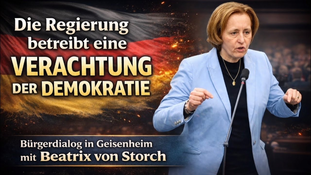 Die Regierung betreibt eine Verachtung der Demokratie - Beatrix von Storch 