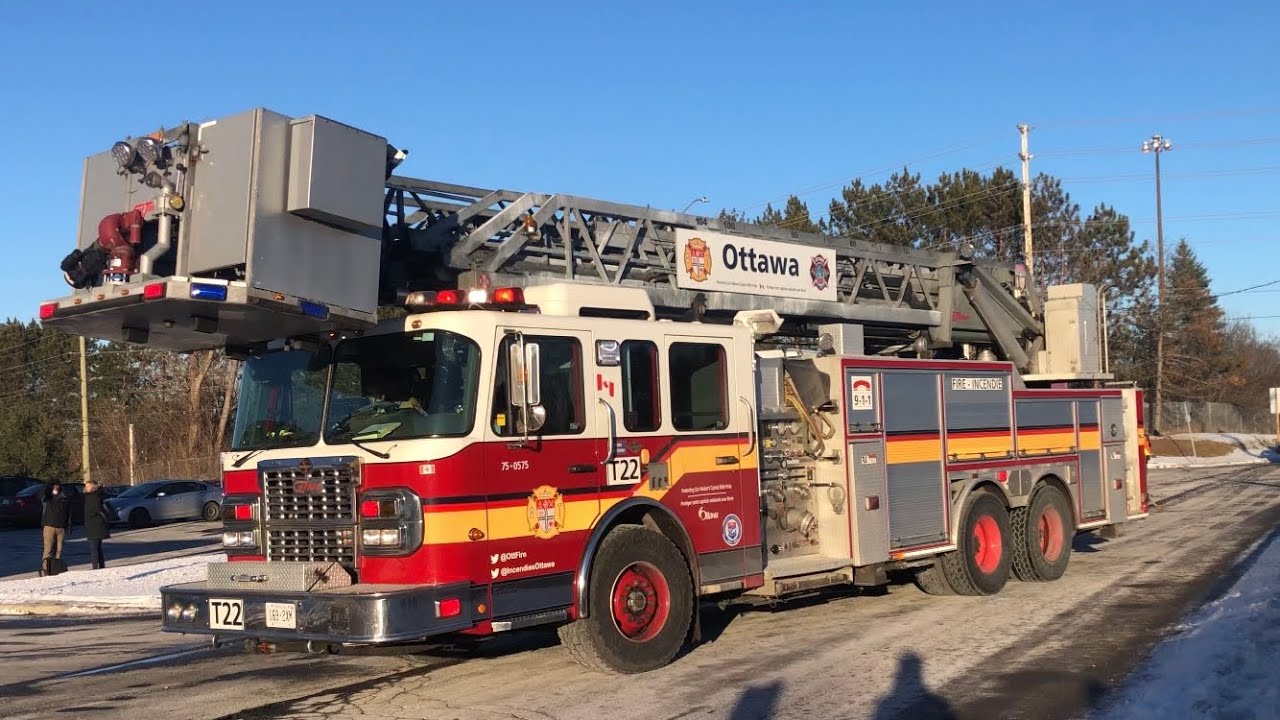 Fire Alarm Response - Ottawa Fire Responding - P21, T22, R43